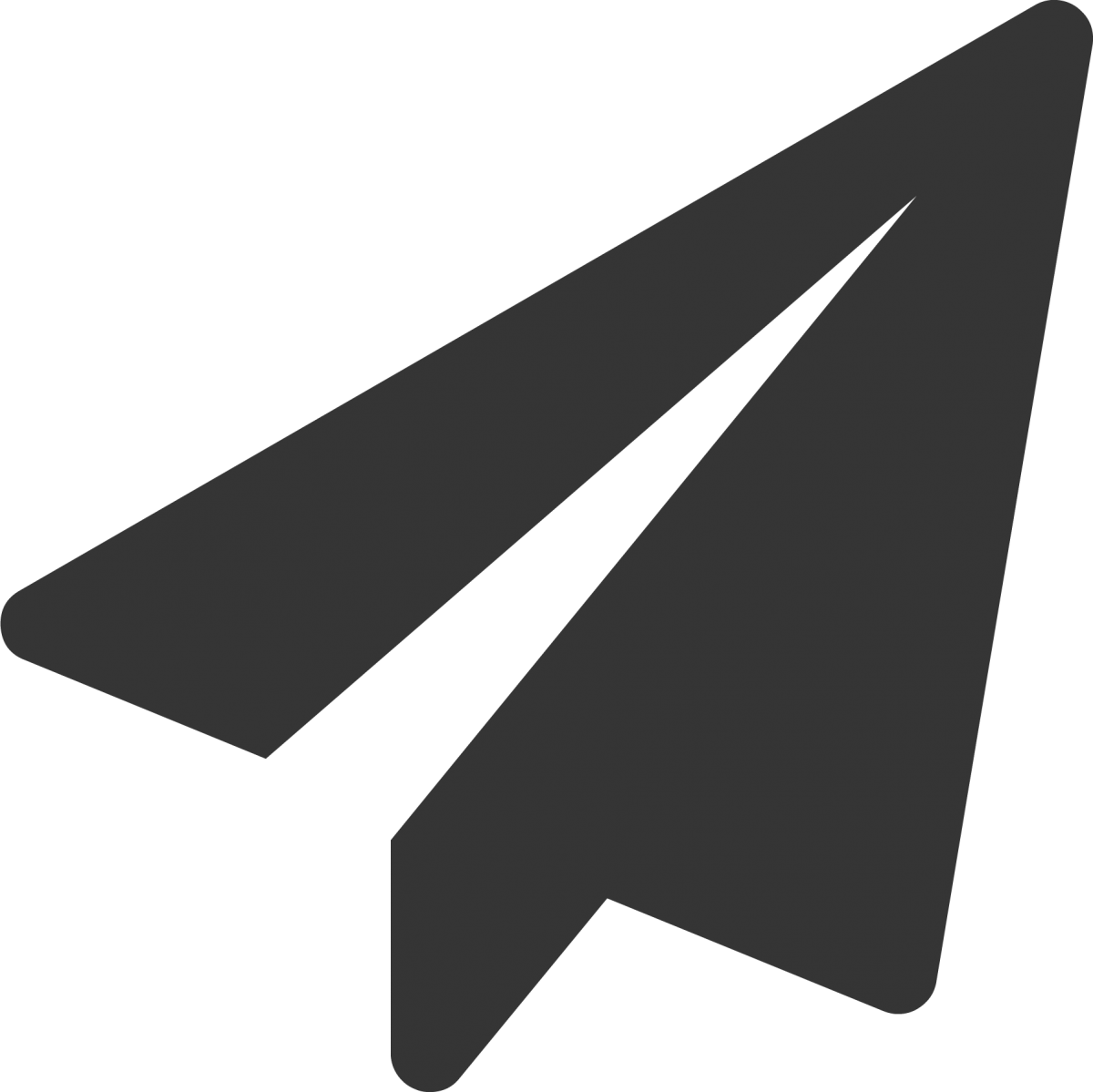 Paper Airplane Icon Link for Experiments
