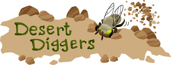 Digger bee header