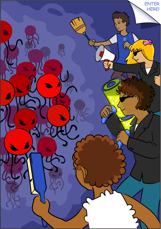 Viral Attack - Human Immune System Comic Book | Ask A Biologist