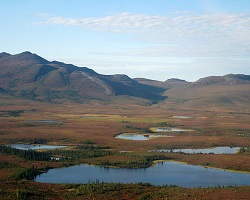 Permafrost arctic lakes
