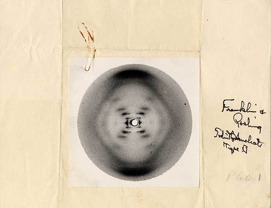 Rosalind Franklin - DNA - B form