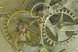 Mechanical watch gears