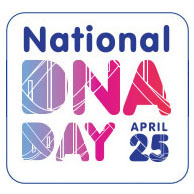 DNA Day graphic and link to NIH site