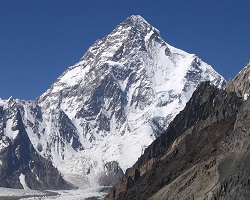 K2 in the Himalayas