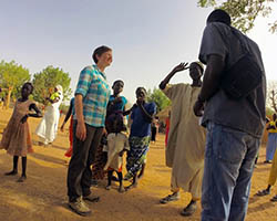 Arianne Cease in Senegal