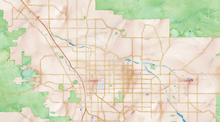 Custom City map