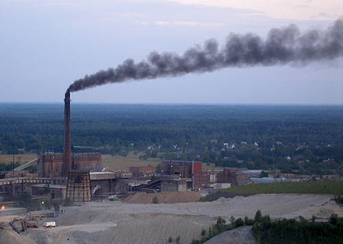 Usine de pétrole en Estonie