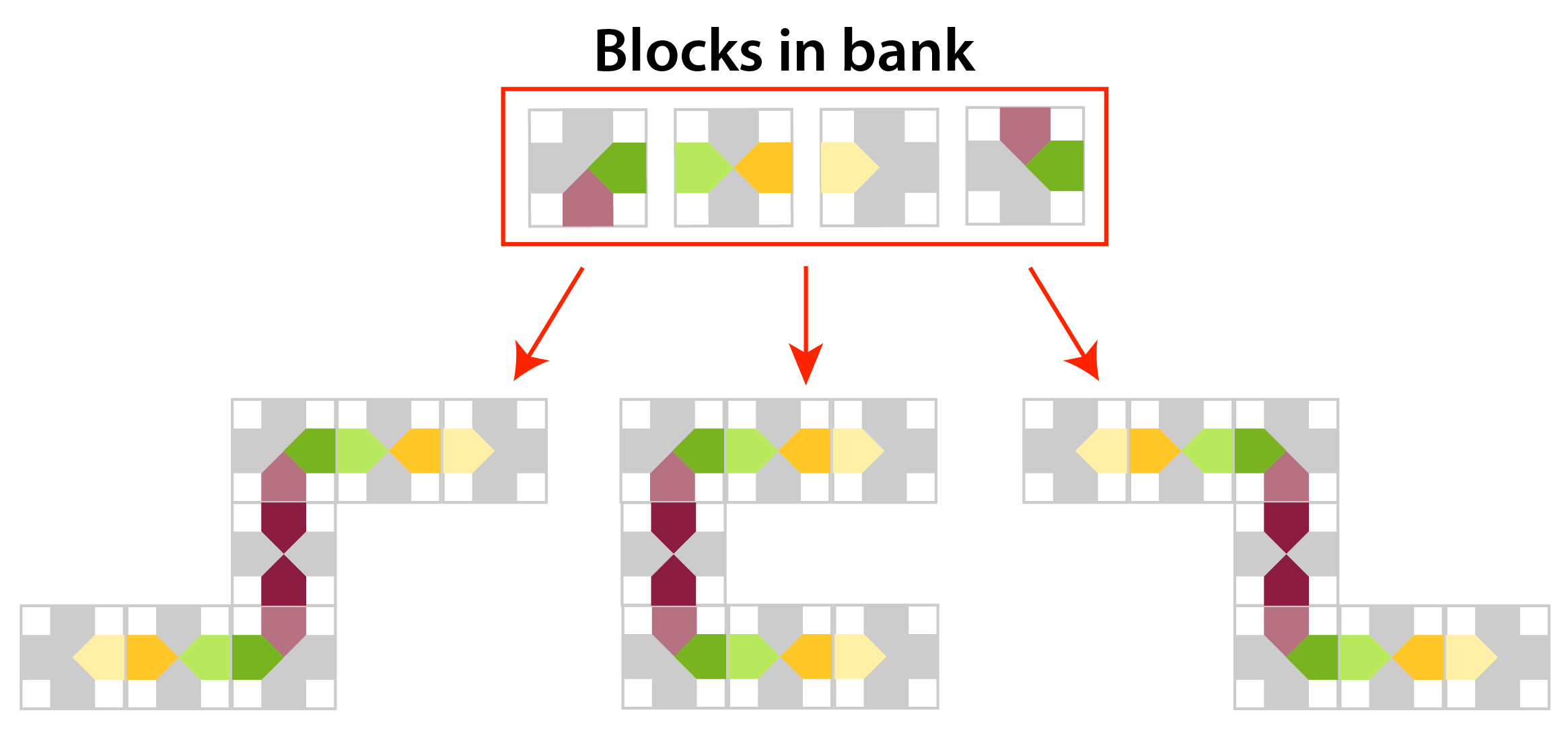Nano blocks building example