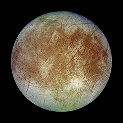 Europa, one of Jupiter's moons