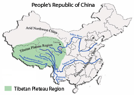 map of china