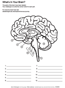 What's in Your Brain coloring page link