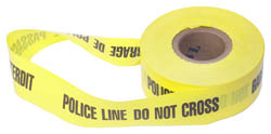 police tape