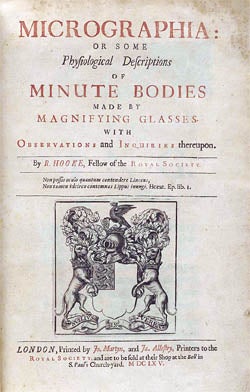 Micrographia by Robert Hooke