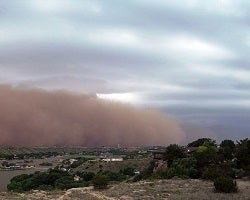 Haboob in Texas