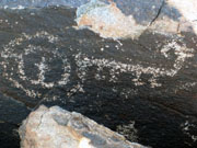 Petroglyph in South Mountain Park Arizona