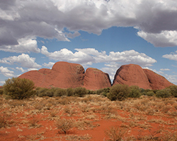 kata tjuta, a special rock formation in Australia
