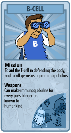 bcell trading card