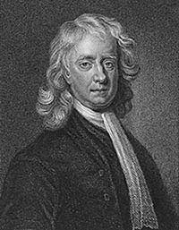 isaac newton known for