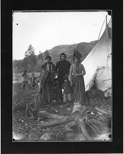 Methow people; use of this image is only allowed with explicit permission from the Shafer Historical Museum