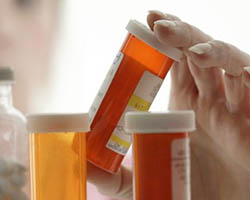 Prescription pill bottles