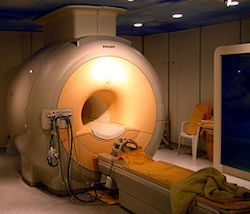 Image of Magnetic resonance imaging machine