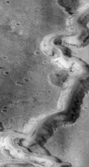Mars satellite image