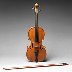 A picture of an instrument called a viola