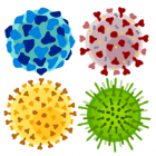 Four potential viruses that can be used in the game