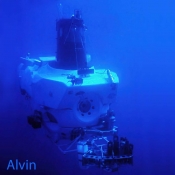 Alvin - deep sea submarine.