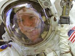 Scott Parazynski in astronaut suit