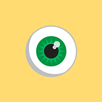 Green eye