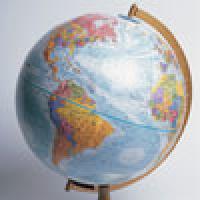 A classroom Globe