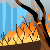 Wildfire illustration