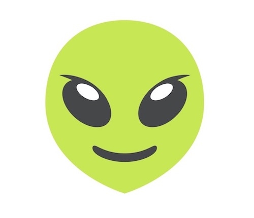 Green alien