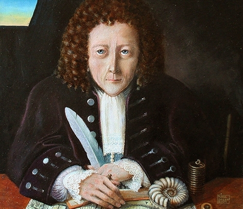 Robert Hooken muotokuva