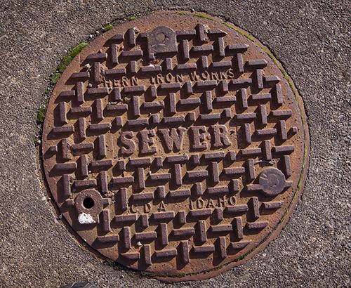 Sewer manhole cover