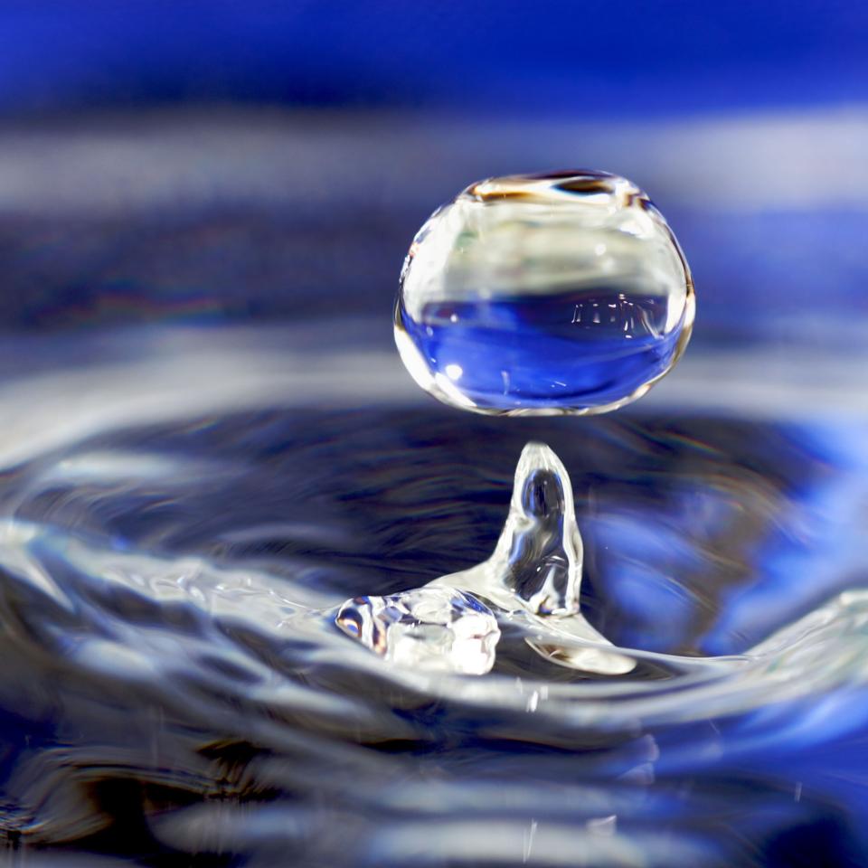 Drop of water image, links to Top Question page
